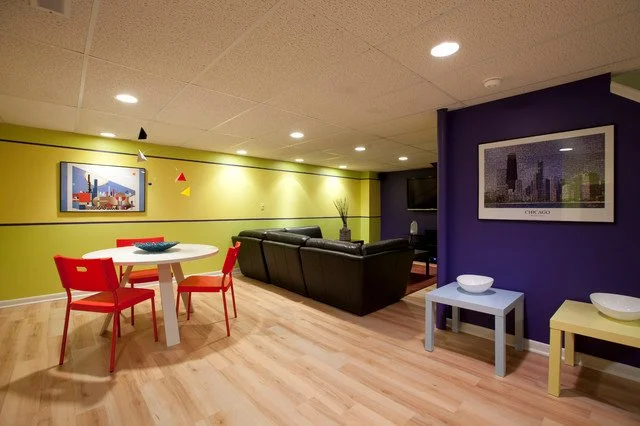 Transform your basement: Turn storage into a man cave with our design and painting expertise.